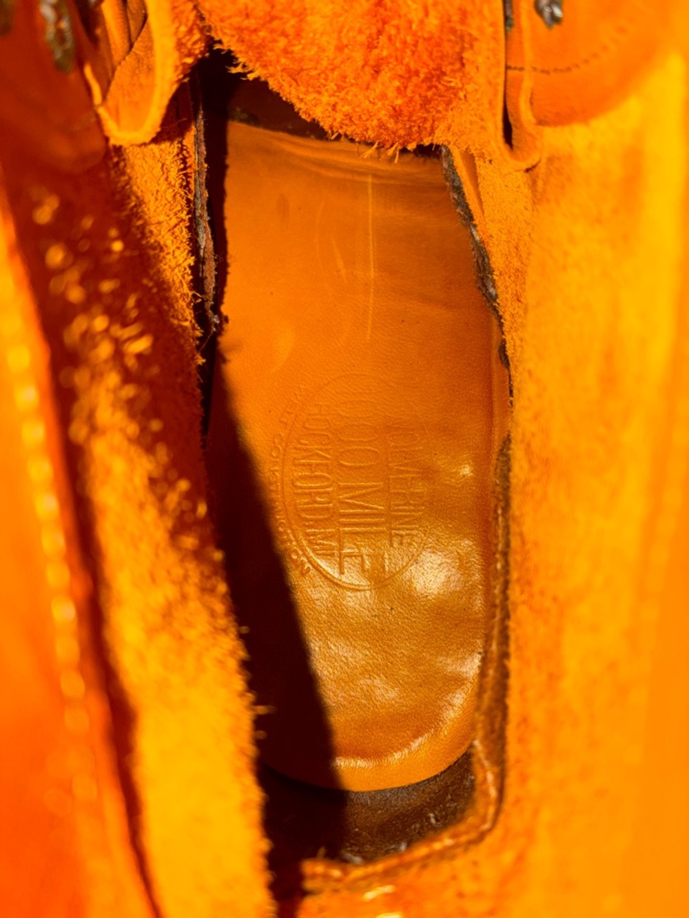 Wolverine Addison Men's 1000 Mile Wingtip Boots in Tan - Picture 8 of 8